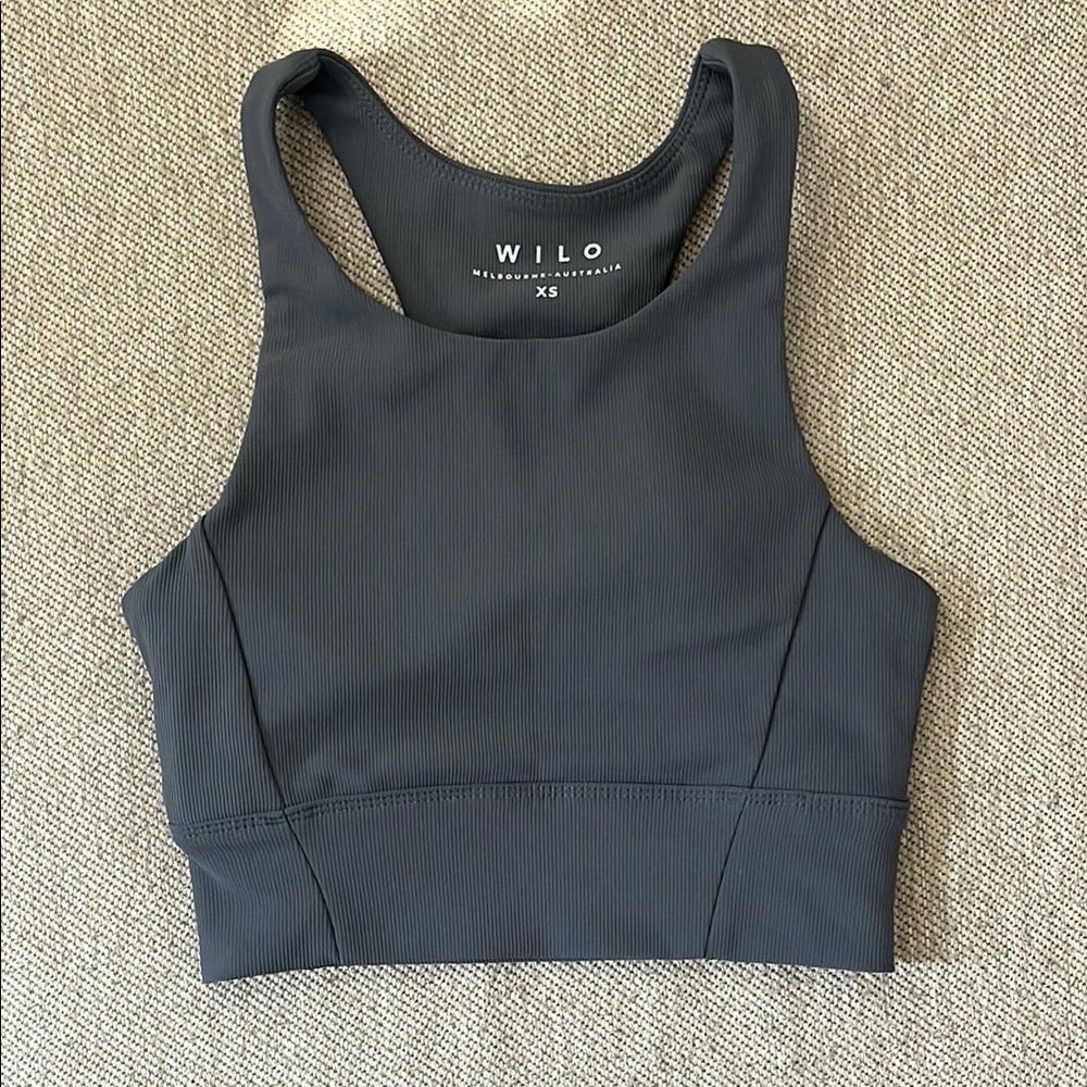WILO gray/slate blue tank top